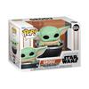Funko Pop Star Wars Mandalorian S9 664 Grogu W/prama Figure