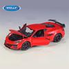Welly 1/24 Scale  2023 Chevrolet Corvette Z06 Alloy Sports Car Model Diecast Racing Car Vehicles Model Simulation Collection Kids Gifts