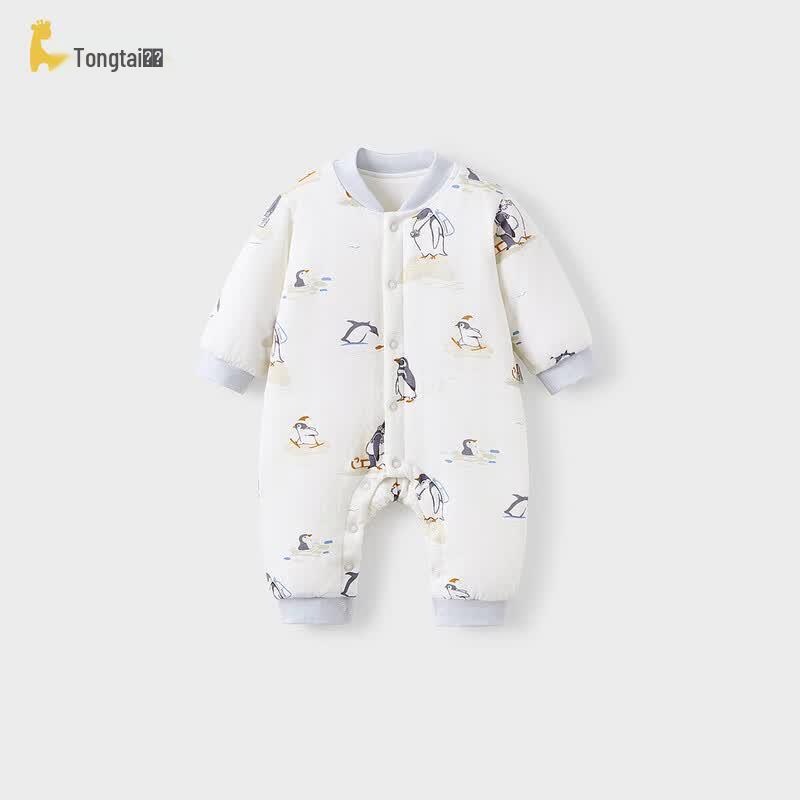 TONGTAI Baby Autumn/Winter Padded Cotton Romper 90cm