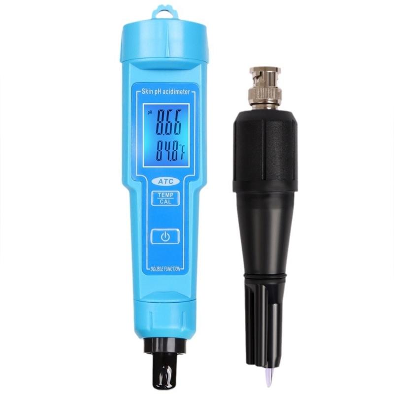 Tester Pen Multifunction Digital Water Temperature Tester with Temperature Compensation 0-14 Measurement Ranges