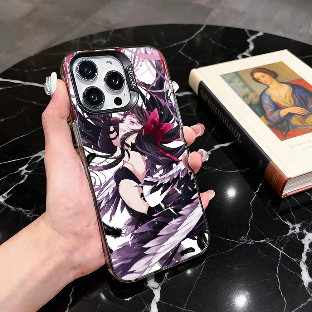 

Puella Magi Madoka Magica Phone Case For iPhone 17,16,15,14,13,12,11 Plus,Pro Max,XS,Colorful Silver Phone case Funda Cover iPhone15promax