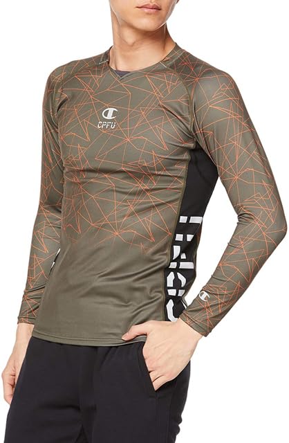 

Champion CPFU Long Sleeve Top Olive Japan Size M to Japanese Size C3-RS422U Men s Drab, (equivalent M)