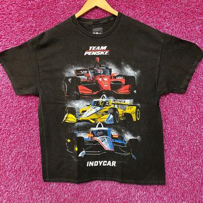 Maglietta Grafica Auto da Corsa IndyCar Team Penske