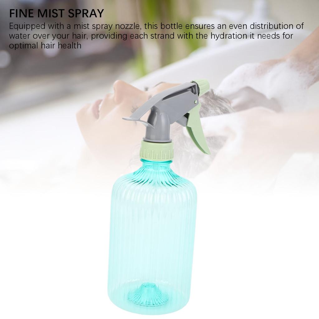 5 Pcs Barber Mister Spray Bottle 500ml Adjustable Spray Storage Container Salon Spray Bottle for Hair Home Cleaning