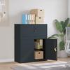 VidaXL Anthracite Filing Cabinet 90x40x110 Cm Steel 3188328