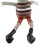 1Pc Plush Funny Cartoon Leather Pants Frog Plush Keychains Pendant  Bag Ornaments Soft Stuffed Animal Toy Kids