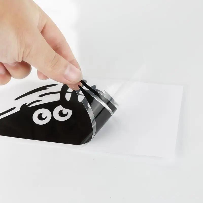 Peeking Monster Scary Eyes Car Sticker Peeking Elf Vinyl Decal Angry Peeping Devil Eyes Sticker for Car Motorcycle Decoration