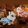 DIY Material Package New Year Lion Dance Lantern with Tassel Handmade Lantern  Chinese New Year