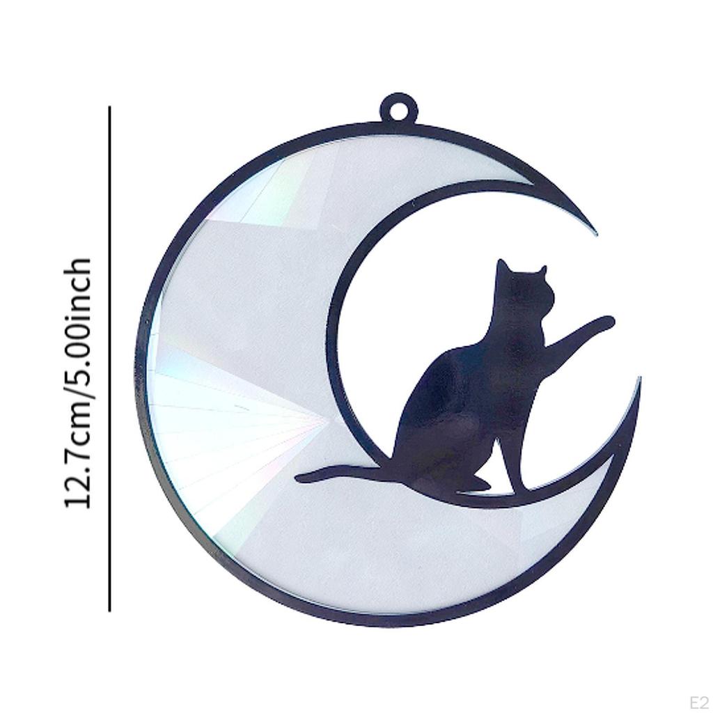 Acrylic Hanging Decoration Window Indoor Garden Easy To Hang Multifunctional Reach Hand Cat