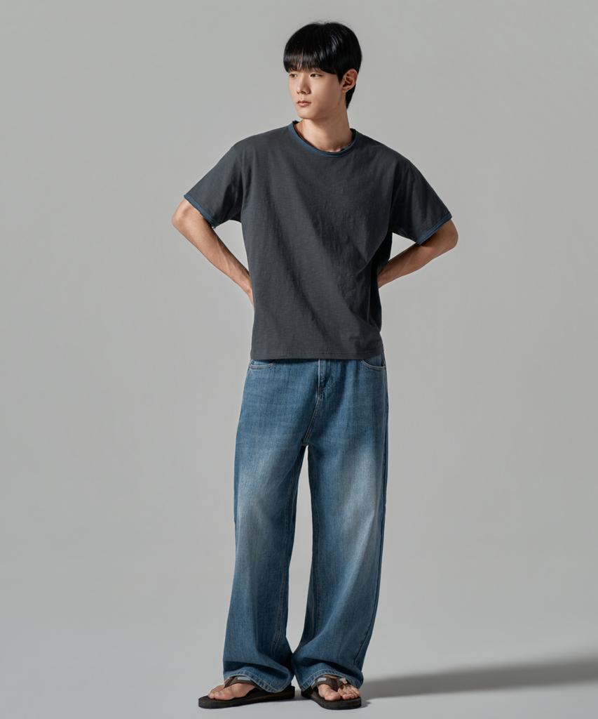 WAAR M280 Linen-Like Denim Pants (3 Colors)