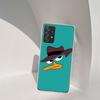 Cartoon Perry The Platypus Phone Case for Samsung A54 A57 A37 A17 A14 A15 A12 A24 A34 A55 A35 A25 A52S A07 A05S A04S A22 A32 A72