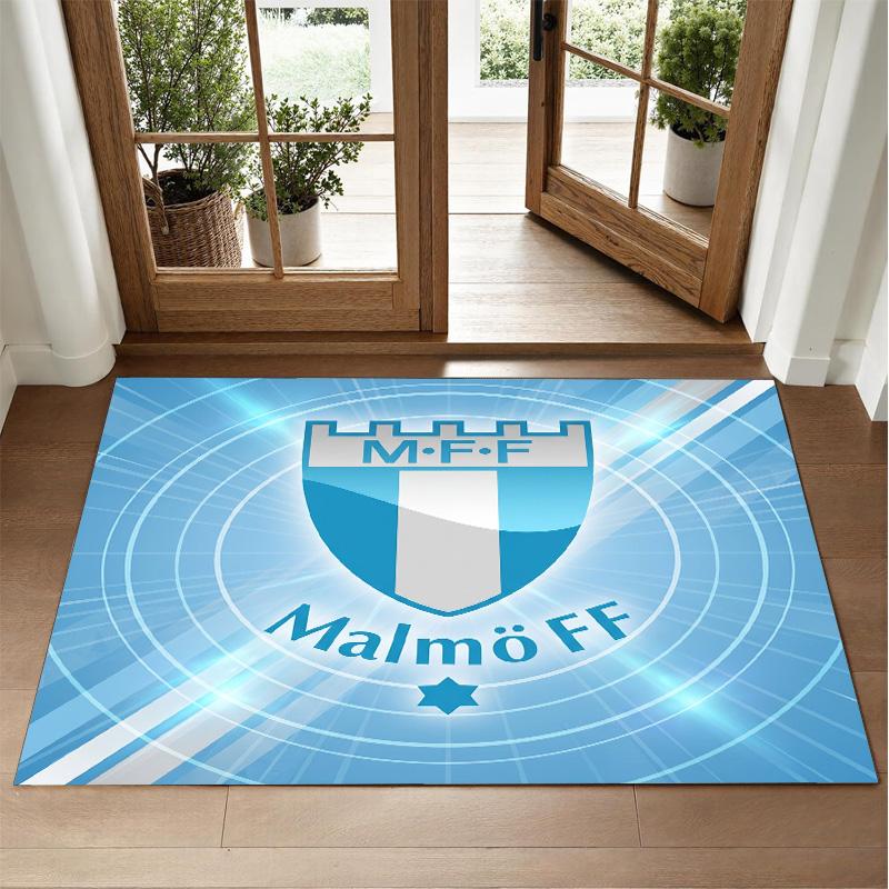Malmö FF Design Kristall-Samt-Teppich Weich Dekorative Matte für Schlafzimmer Eingang