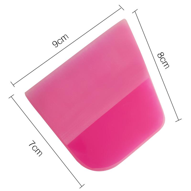 Pink Invisible Car Film Soft Ox Tendon Scraper for PPF and Color Change Applications