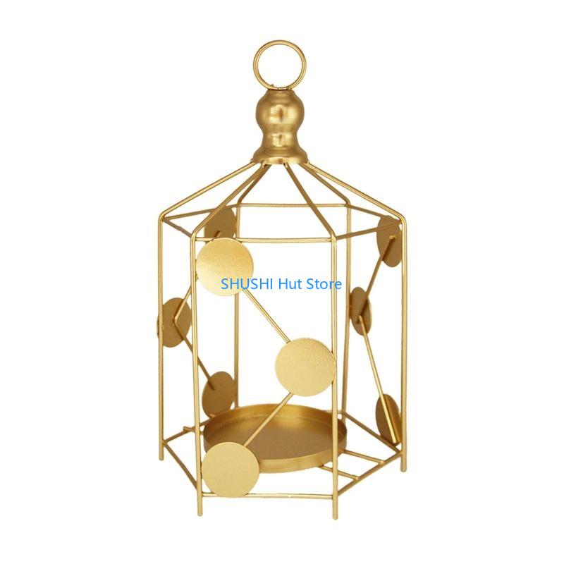 Modern Holder Nordic Light Luxury Metal Candlelight Dinner Wedding Candlesticks Table Decoration 8 Types D57B