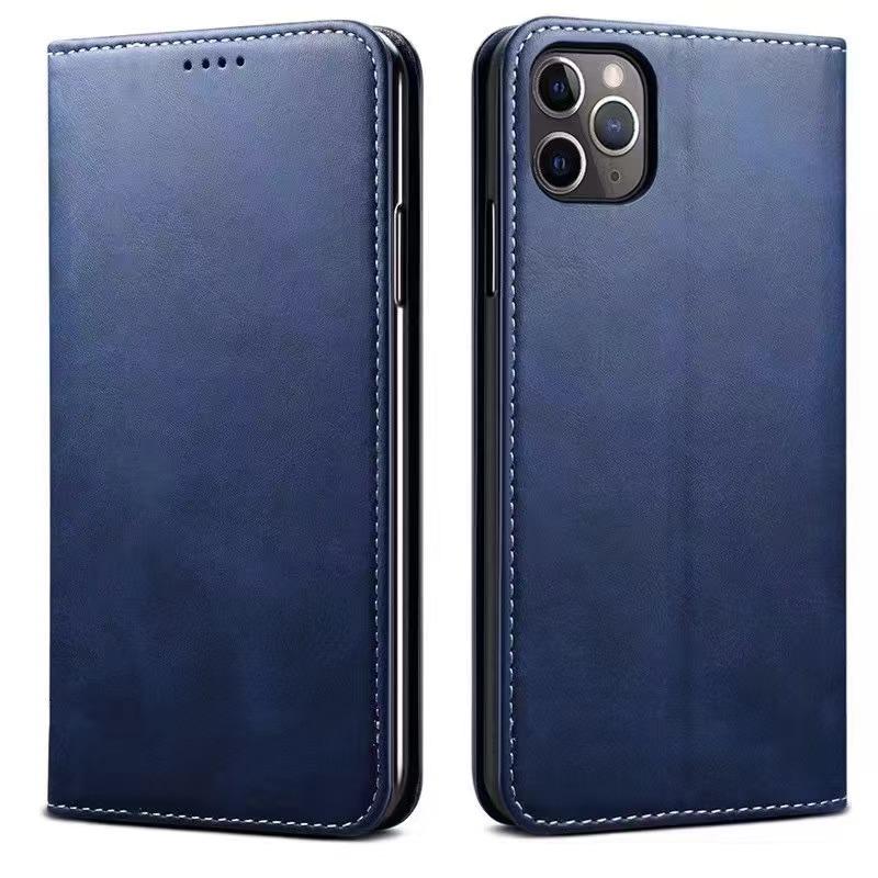 EUCAGR Luxury Leather Flip Phone Case For iPhone 15 14 13 12 11 Pro Max Plus Mini SE3 XS Max XR Wallet Cover With Card Slot