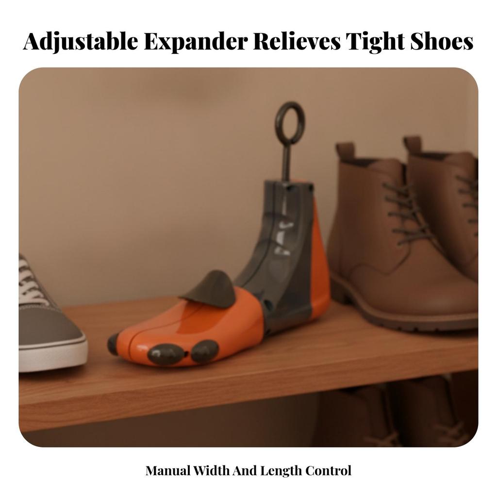 Shoe Stretcher Adjustable with Handle Ergonomic for Sneakers