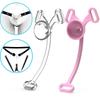 Sissy Chastity Cage Upgrade FUFU Clip Inverted Chastity Men Chastity Belt Bondage Device Flat Penis Erotic Sextoy Male To Female