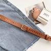 Belt Women's Retro Versatile Trendy Belt Summer New Instagram Style Small Crowd Waist Closing Jeans Belt Women