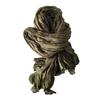 Women Scarf Solid Color Pleated Long Retro Autumn Winter Warm Long Scarf Soft Vintage Inspired Scarf