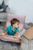 Wooden rocker Moon white