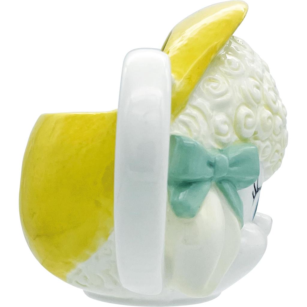 3D Face 14 X 11 Swimmer Birthday White and "Swimmer" Mug, Approx. Cm, 200ml, Fluffy, Tableware, Merchandise, Gift, Yellow, SAN4735-4