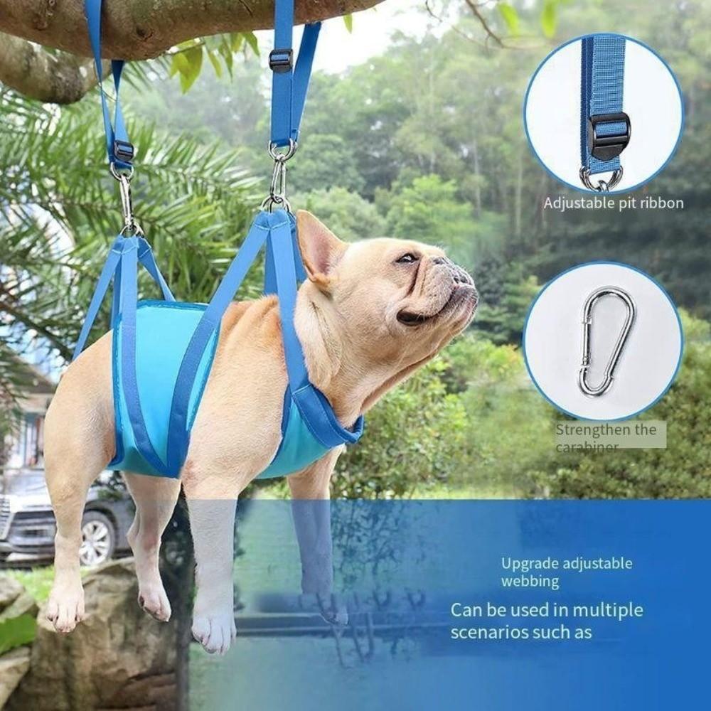 Hanging Pet Nail Trimming Hammock Breathable Dog Restraint Bag Bathing Assistance