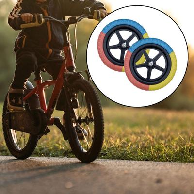 2 Stuks Fiets Vervangingswiel Kinderfiets Eenvoudige Installatie Professioneel Stevig