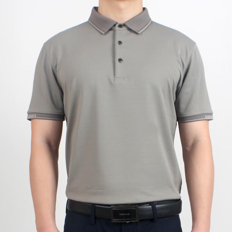 Мужская классическая рубашка-поло с коротким рукавом в стиле business casual L