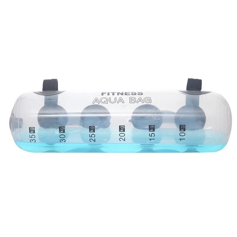 Verstellbarer, mit Wasser gefüllter PVC-Fitnesssack für morgendliche Übungen und Kniebeugen