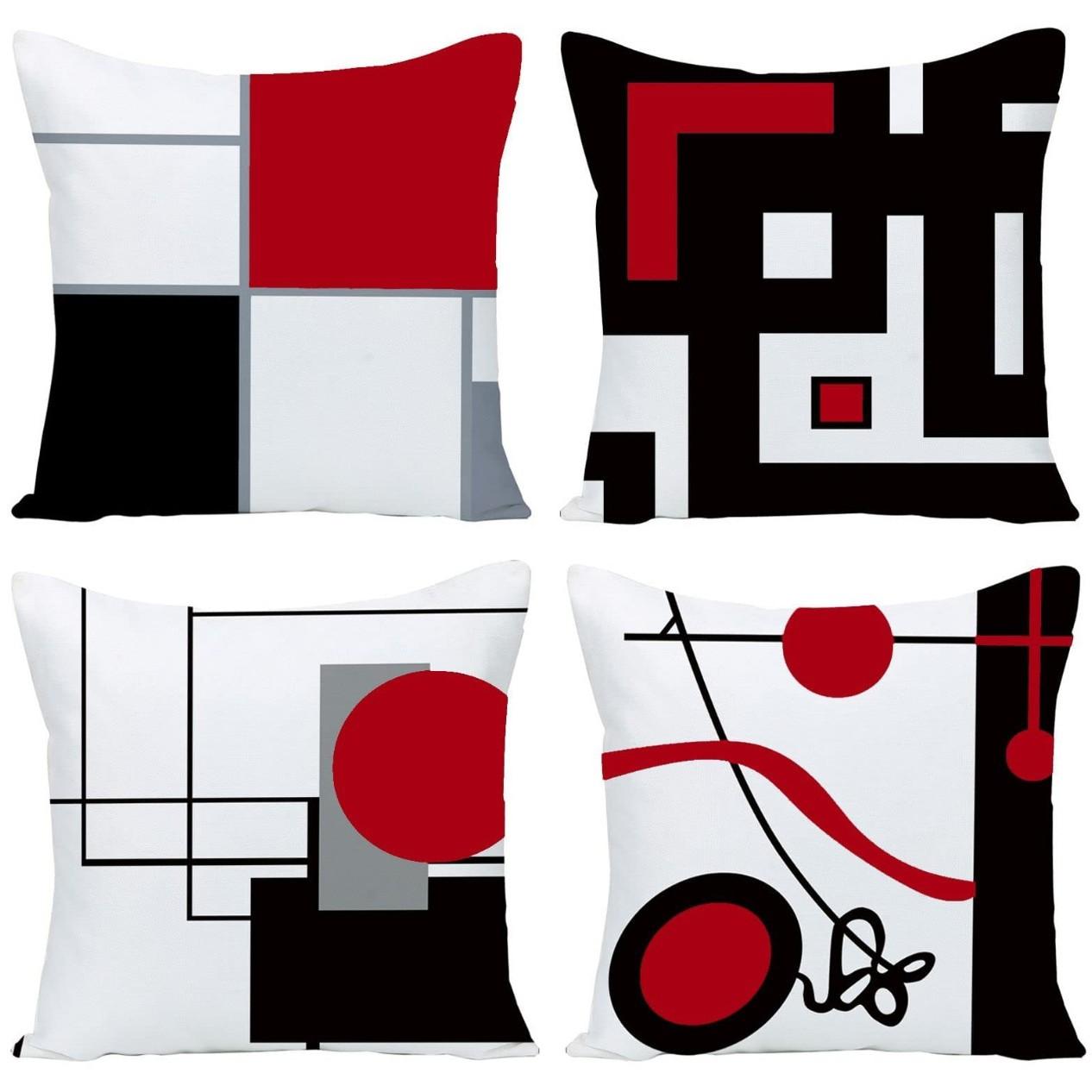 

Geometric Simple Home Decoration Combination Series Pillowcase Car Pillow Cushion Cover 45 * 45Cm
