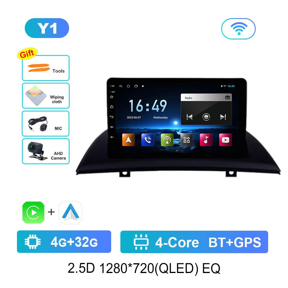 Bluetooth Android OS WiFi for BMW X3 E83 2004 - 2012 Car Radio Multimedia Player DSP Stereo GPS 4G Split Screen Cooling Fan