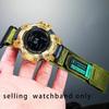 Pulseira de Relógio de Lona DIY para Casio Smart Sport Watch 3475 GBD-H1000 Modificada Fácil de Colar Pulseira de Nylon Acessórios Pulseira Masculina