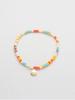 Rita Monica Tropical Orange Bead Bracelet