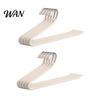 Suit Trousers Hanger 10PCS Trouser Rack No Clips or Teeth Marks Hangers Pull Out Pants Without Creases Hold Multiple Scarves Ties Organizer Clip-free