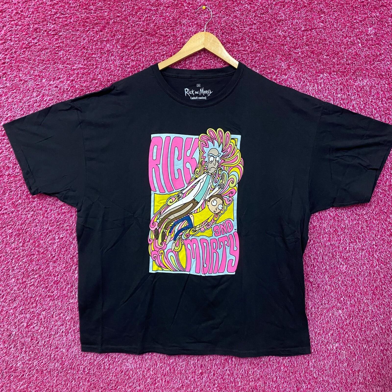 Футболка Adult Swim Рик и Морти Трип Кислота XL
