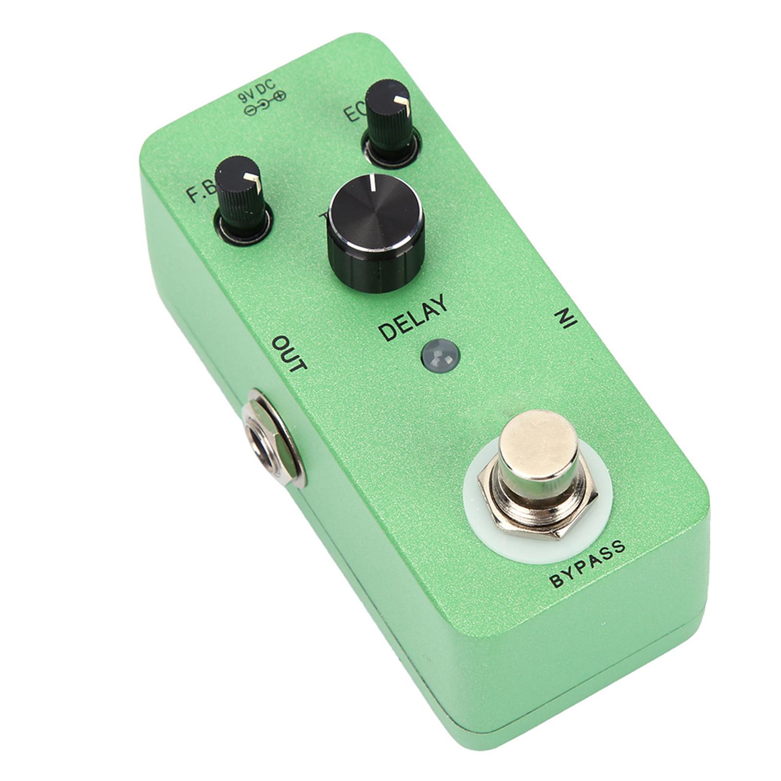 

Классический эффект задержки Звуковой процессор Педаль эффектов для гитары Детали для гитары Аксессуар