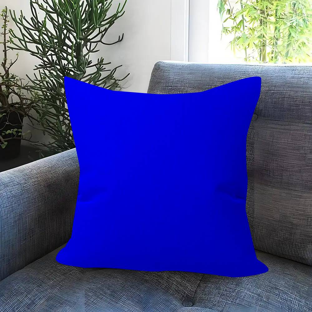 Jednolity Kolor Poszewka na Poduszkę Dekoracyjną do Sypialni, Pokoju i Salonu Sofa