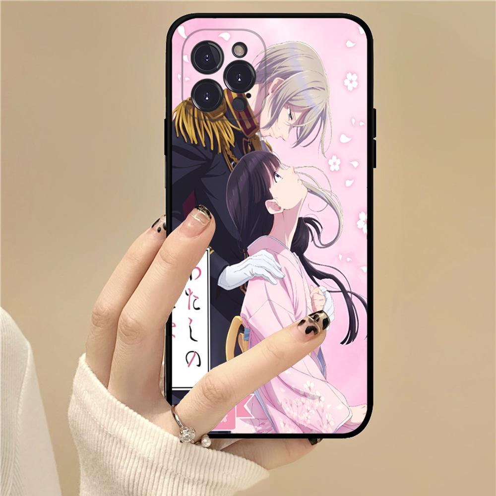 Anime My Happy Marriage Phone Case For iPhone 16 15 14 11 12 13 Mini Pro XS Max Cover 6 7 8 Plus X Funda Shell