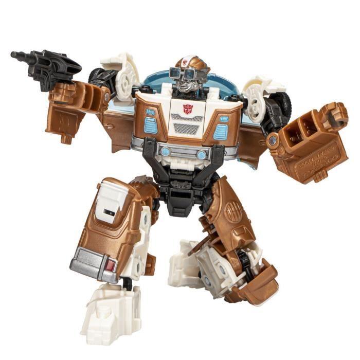 Figurine transformers: rise of the beasts - hasbro - deluxe wheeljack - multicolore - enfant - figurine