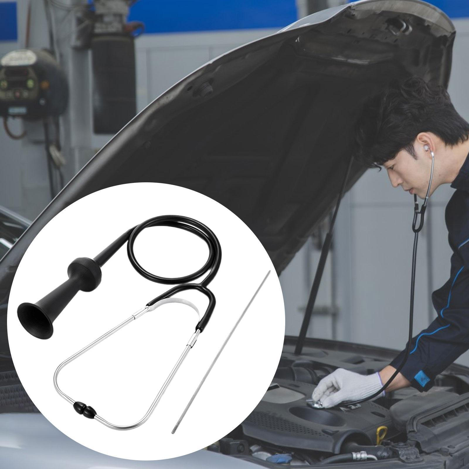 

Mechanics Cylinder Stethoscope Practical Universal Car Engine Tester