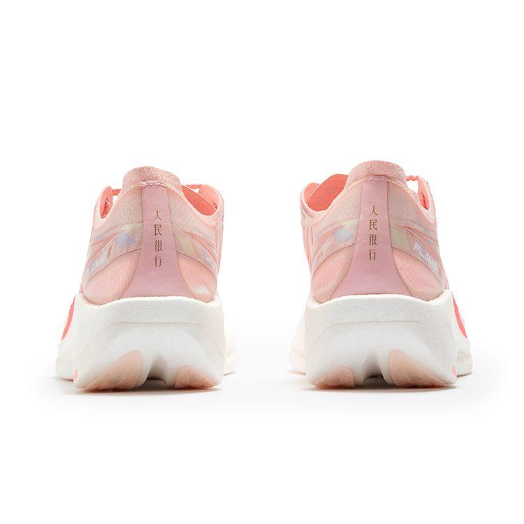 361 Feiran 2 Slip Resistant, Abrasion Resistant, Lightweight Low Top Running Shoes Unisex Soft Peach Pink 672312214-2