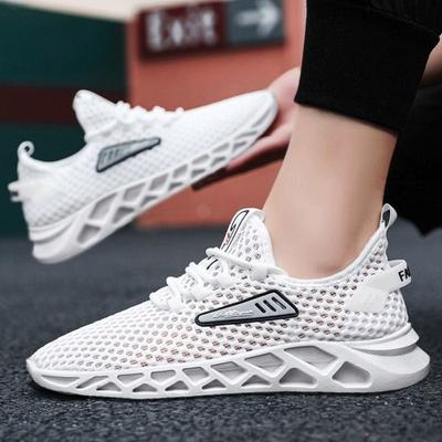 Hollow Men's Casual Sneakers Thin Breathable Vulcanized Shoe New Comfortable Soft Sole Lightweight Running Shoes Tenis Masculino