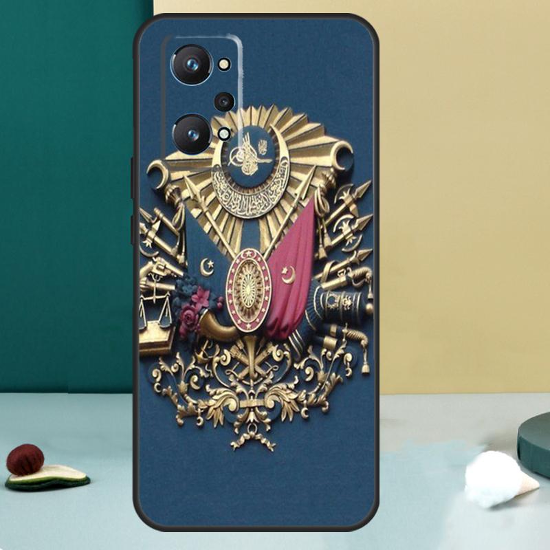 Ottoman Empire Coat Of Arms For Realme 14 13 Pro Plus 10 11 12 GT 5 6 6T GT7 Pro C61 C55 C53 C51 C21Y C25S C75 C67 Case