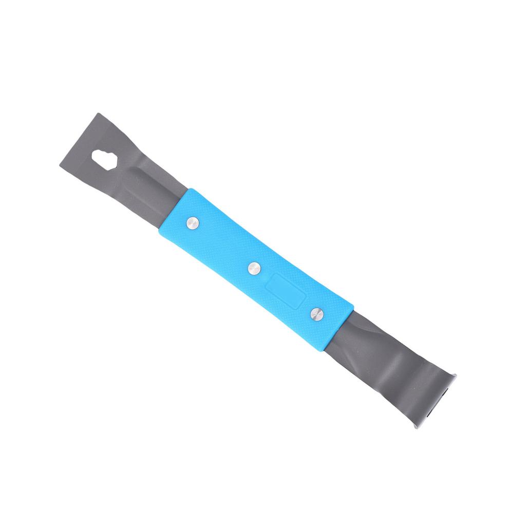 Nail Puller Tool Woodworking Mini Pry Bar Universal Stainless Steel Crowbar Blue with Handle