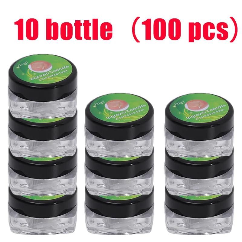 Ultra-thin Ingrown Toenail Corrector Tools C-shaped Tube Pad Correcting Nails Growth Paronychia Treatment Recover Pedicure Tools