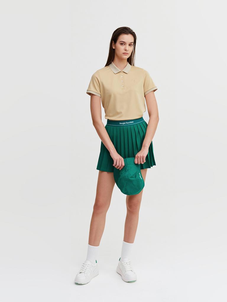 SERGIO TACCHINI W Essential Pique Short Sleeve Polo Shirt
