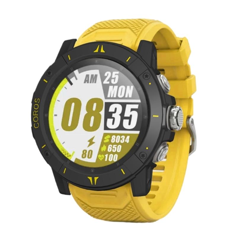 Case for COROS VERTIX 2S Screen Protector, All-Around PC Cover Watch Screen Protective Case