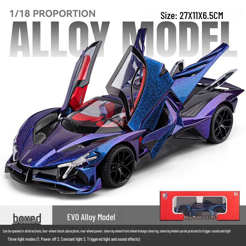 Authentic 1:18 Land Rover Range Rover Alloy Car Model - Fashionable Blind Box Ornaments