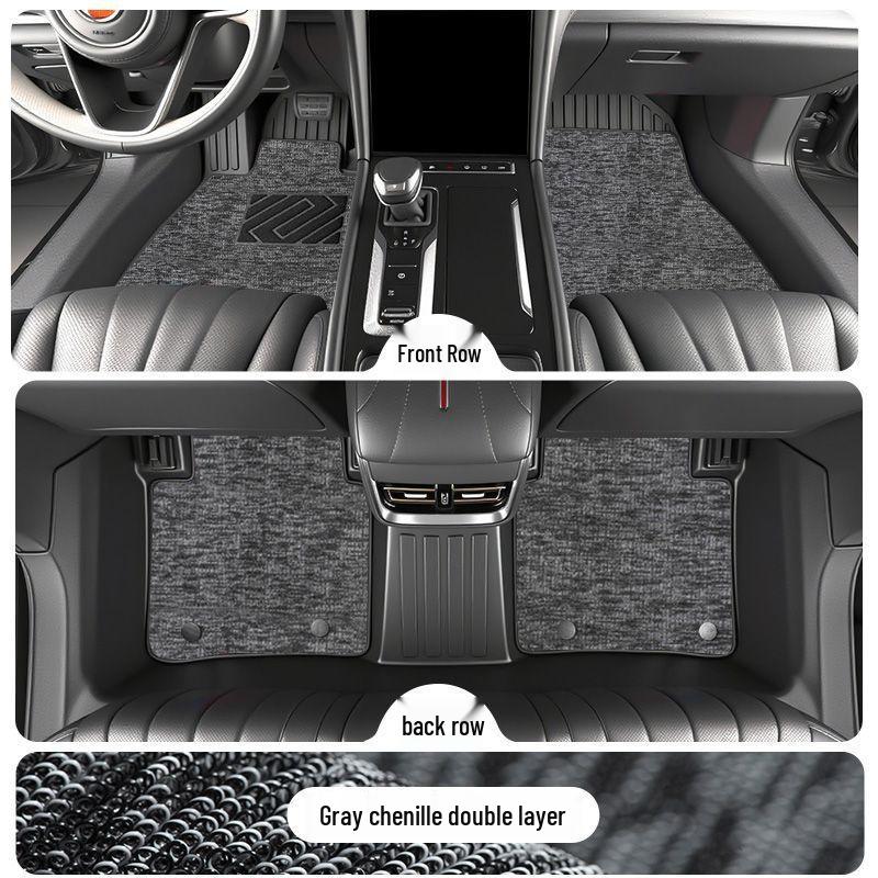Hongqi H6 2023-2025 Full Coverage TPE Floor Mats - Interior Car Decor Accessories