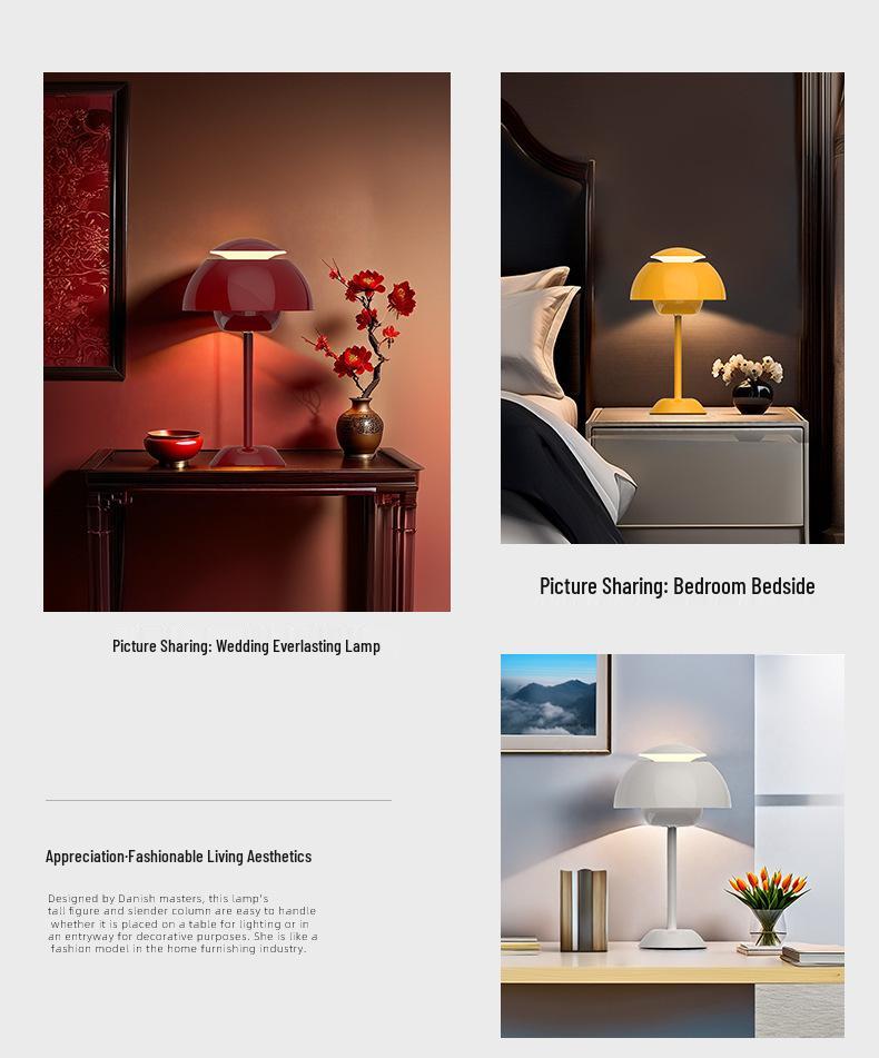 Stylish Small Table Lamp: Creative Design for Bedroom, Dining, and Bedside Ambiance